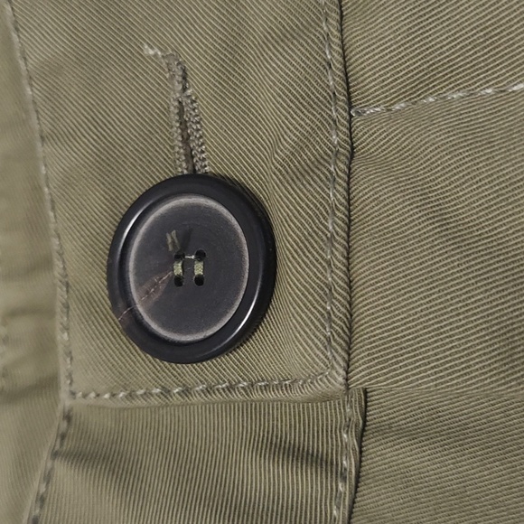 Zara Woman Olive Green Chinos - Picture 4 of 10